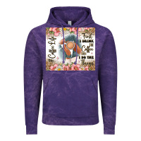 Cloud Purple first i drink the coffee then i do the things Vintage Hoodie - JahusDesignShop