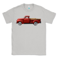 Moon Dust western red truck right side view Classic Tee - FaDigitalArtStudio