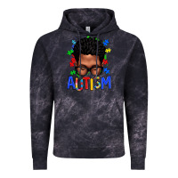 Cloud Black autism afro man Vintage Hoodie - texasbilliewilder