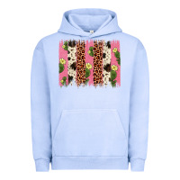 Pigment Grape Ice cactus leopard cowhide brush stroke Urban Hoodie - Artiststas