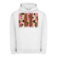 Pigment Lunar Rock cactus leopard cowhide brush stroke Urban Hoodie - Artiststas