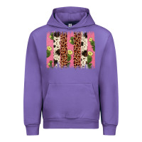 Tulip cactus leopard cowhide brush stroke Urban Hoodie - Artiststas