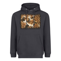 Smoke distressed leopard cowhide background Heavyweight Hoodie - Jasminsmagicworld