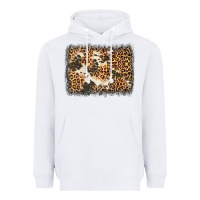 White distressed leopard cowhide background Heavyweight Hoodie - Jasminsmagicworld