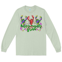 Matcha happy crawdy gras Long Sleeve Tee - RacoonDesign