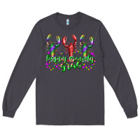 Smoke happy crawdy gras Long Sleeve Tee - RacoonDesign