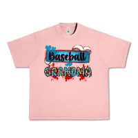 Salmon baseball grandma with leopard Urban Heavy Tee - Zillion Design Studio