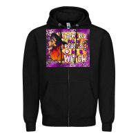 Black in a world full of princesses be a witch tumbler Zipper Hoodie - BundleAndBundleShop
