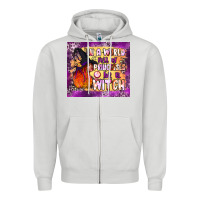 Dove Grey in a world full of princesses be a witch tumbler Zipper Hoodie - BundleAndBundleShop