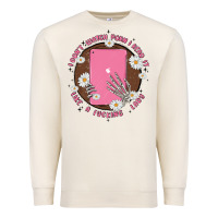 Sandshell i don't watch prn i read it like a fucking lady Premium Sweatshirt - MaliasSmallBusiness