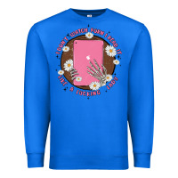 True Royal i don't watch prn i read it like a fucking lady Premium Sweatshirt - MaliasSmallBusiness