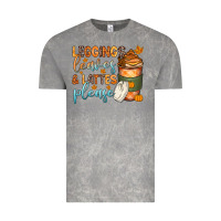 Cloud Rock leggins leaves and lattes Vintage Tee - Zillion Design Studio