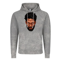 Cloud Rock bearded black man portrait Vintage Hoodie - texasbilliewilder