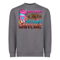 Storm too many kids not enough caffeine Heavyweight Sweatshirt - Zillion Design Studio