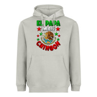 Moon Dust El Papa Mas Chingon Mexican Heavyweight Hoodie - LillyAllenDesigns