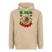 Mushroom El Papa Mas Chingon Mexican Heavyweight Hoodie - LillyAllenDesigns