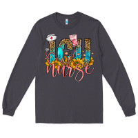 Smoke icu nurse Long Sleeve Tee - FaDigitalArtStudio