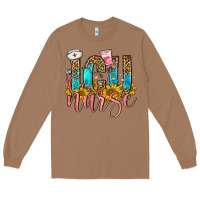 Toasted Coconut icu nurse Long Sleeve Tee - FaDigitalArtStudio