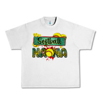 Lunar Rock softball nana with leopard Urban Heavy Tee - Zillion Design Studio