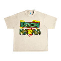 Sandshell softball nana with leopard Urban Heavy Tee - Zillion Design Studio