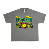 Tornado softball nana with leopard Urban Heavy Tee - Zillion Design Studio