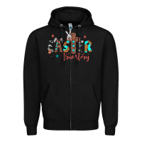 Black easter true story Zipper Hoodie - JahusDesignShop
