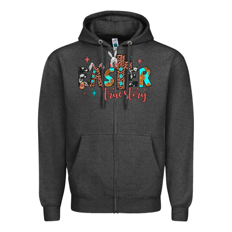 Easter True Story Zipper Hoodie by JahusDesignShop | Teevron