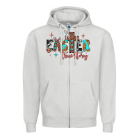 Dove Grey easter true story Zipper Hoodie - JahusDesignShop