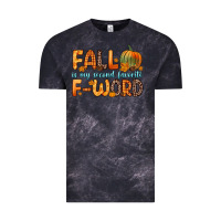 Cloud Black fall is my second favorite f word Vintage Tee - Zillion Design Studio