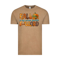 Fall Is My Second Favorite F Word Vintage Tee | Teevron
