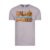 Vintage Zinc fall is my second favorite f word Vintage Tee - Zillion Design Studio