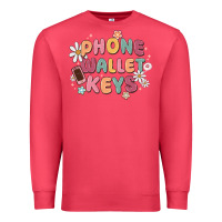 Cardinal phone wallet keys Premium Sweatshirt - MaliasSmallBusiness
