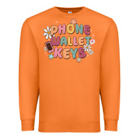 Carrot phone wallet keys Premium Sweatshirt - MaliasSmallBusiness