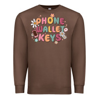 Chestnut phone wallet keys Premium Sweatshirt - MaliasSmallBusiness