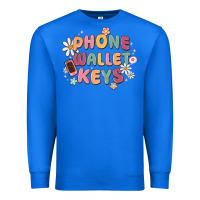 True Royal phone wallet keys Premium Sweatshirt - MaliasSmallBusiness