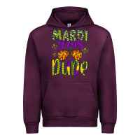 Mauve Wine mardi gras dude Urban Hoodie - Artiststas
