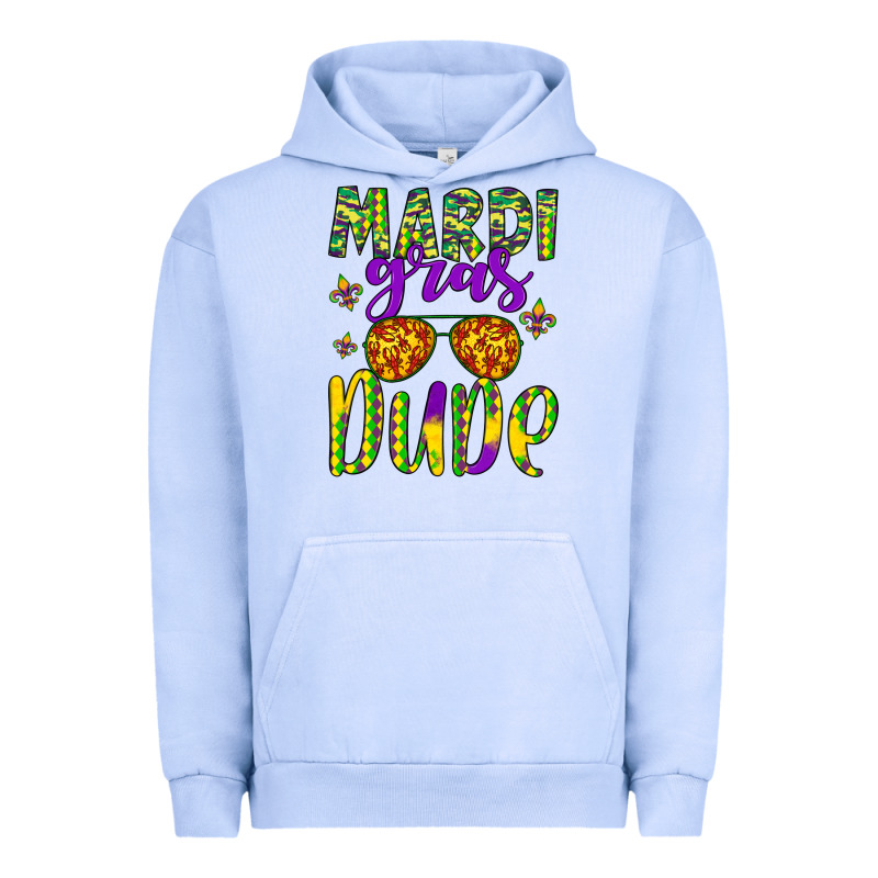 Mardi Gras Dude Urban Hoodie by Artiststas | Teevron