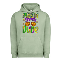 Pigment Oil Green mardi gras dude Urban Hoodie - Artiststas
