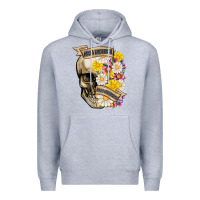 Heather Grey kinda emotional kinda emotionless Premium Hoodie - MaliasSmallBusiness