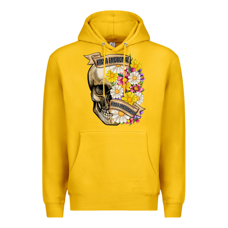 Kinda Emotional Kinda Emotionless Premium Hoodie by MaliasSmallBusiness | Teevron
