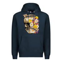 Navy kinda emotional kinda emotionless Premium Hoodie - MaliasSmallBusiness