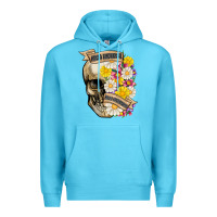 Ocean Blue kinda emotional kinda emotionless Premium Hoodie - MaliasSmallBusiness