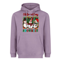 Lavender chillin with my snowies Heavyweight Hoodie - BarkalooDesign