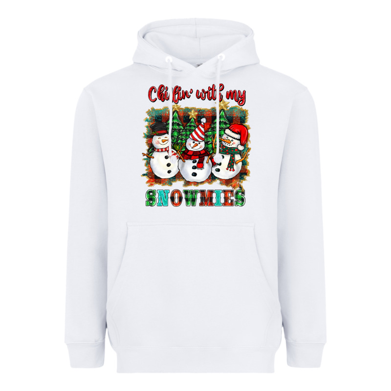 Chillin With My Snowies Heavyweight Hoodie by BarkalooDesign | Teevron