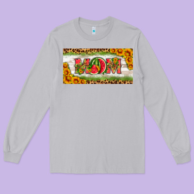Watermelon Mom License Plate Long Sleeve Tee Designed By Hra Design Shop