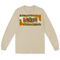Mushroom watermelon mom license plate Long Sleeve Tee - HRA Design Shop