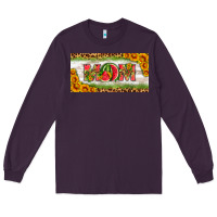 Plum watermelon mom license plate Long Sleeve Tee - HRA Design Shop