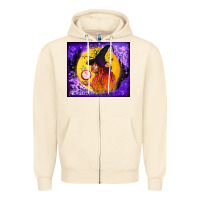 Sandshell witch with crystal ball tumbler Zipper Hoodie - BundleAndBundleShop