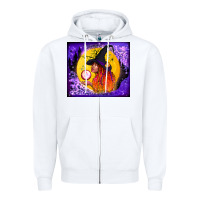 White witch with crystal ball tumbler Zipper Hoodie - BundleAndBundleShop