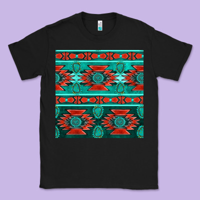 Native American Aztec Seamless Pattern 4 Classic Tee Designed By Bundleandbundleshop